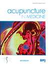 Acupuncture in Medicine]